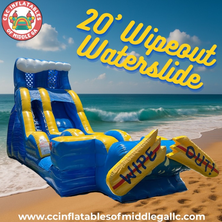 20' Wipe Out Slide