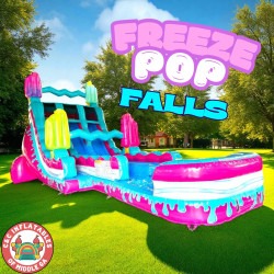 18ft Freeze pop falls Dual Lane Slide